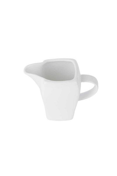 Homelux Cana de Servire Lapte, Porțelan, 180 Ml, Alb, Fala
