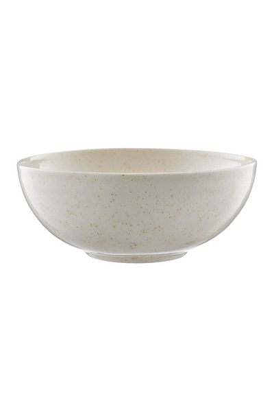 Homelux Bol pentru salată, Porțelan, 17 Cm, Bej, Nisip