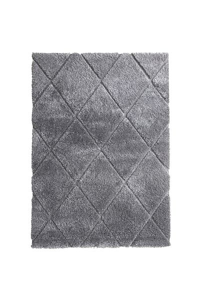 Homelux Courtney Carpet, Shaggy, Rectangular, 80x150, Ben Ourain Type, Gray, Polypropylene