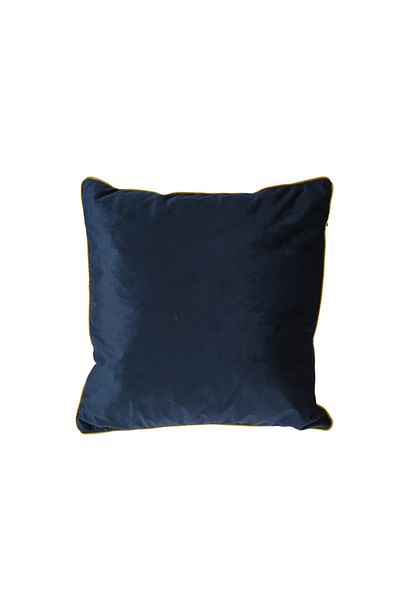 Homelux Perna Decorativa Evia, Catifea, 45x45 Cm, ​​Bleumarin
