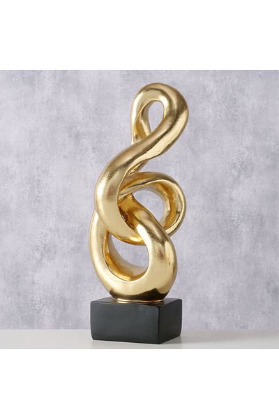 Homelux Decor gustare, 29,5 cm, polirășină, auriu