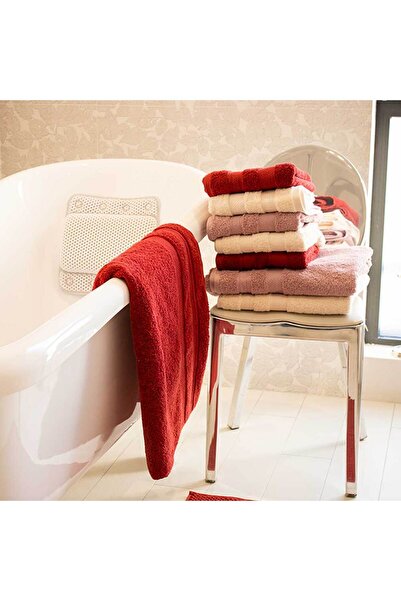 Homelux Bath Towel For Feet, Cotton, Home, 800 G, 50x70 Cm, Burgundy