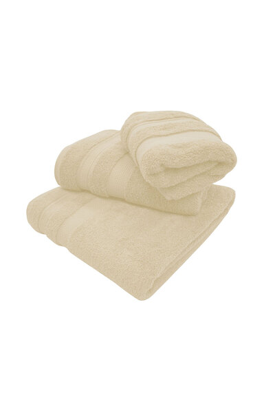 Homelux Home Cotton Towel, 570 G, 70x130 Cm, Cream