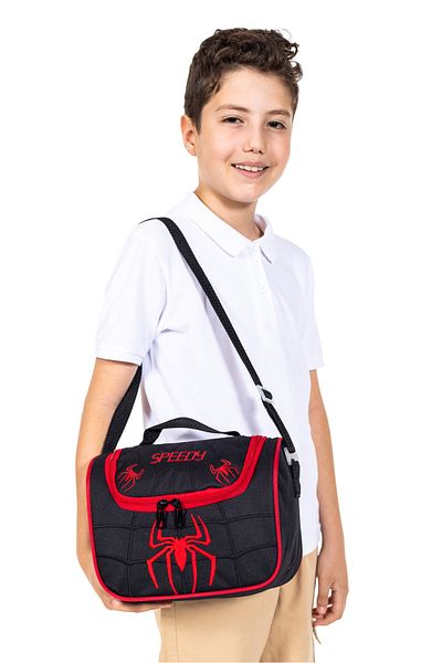 Necati Çanta Filamingolu Figured Thermos Single Compartment Lunch Box Spider