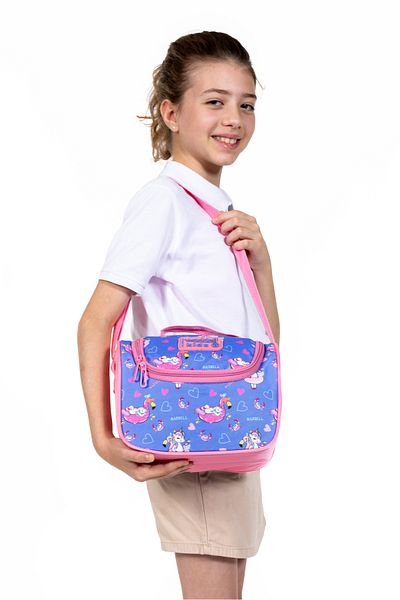 Necati Çanta Purple Single Compartment Lunch Box with Filaming - Thermos