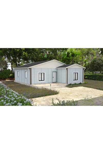 Sismik Prefabrik Çelik Yapı 92 m2 Prefabrik Ev