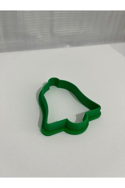 KSTECH قالب كوكيز جرس رأس السنة، قاطع - 7 سم