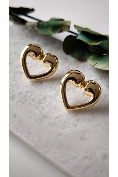 VOBEEYKU Big Brand Model Heart Earrings