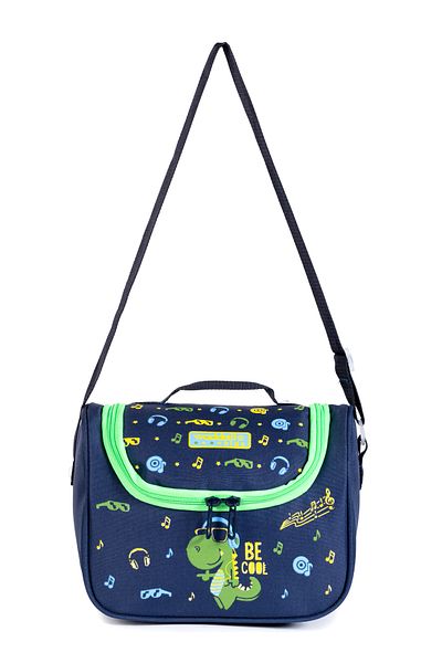 Necati Çanta Dinosaur Patterned Single Compartment Lunch Box with Filaming