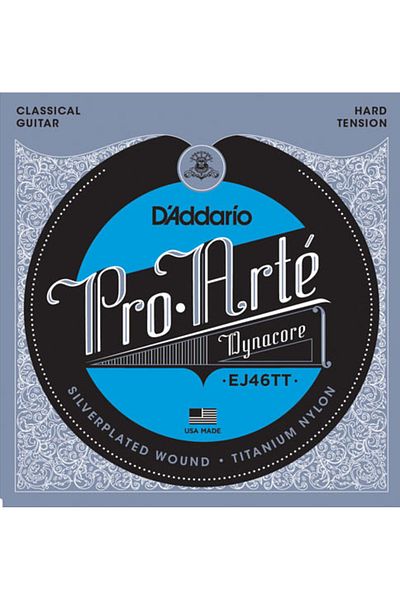 Daddario Ej46Tt Classic Guitar String Set, Pro-Arte, Dynacore, Tıtanıu