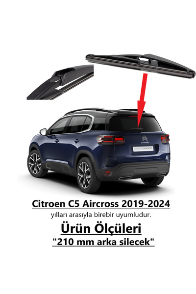 YEO Citroen C5 Aircroos 2019-2024 Arka Silecek Süpürgesi