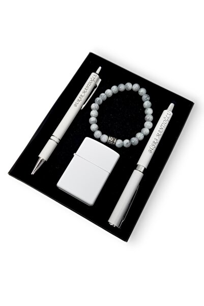 SürLaz İsme Özel TouchPen Kalem Metal Tükenmez Kalem İsme Özel Çakmak Ve Otan...