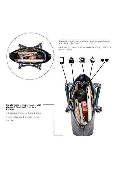 gio&mi Emma Women's Tan Wide Zippered Hand and Shoulder Bag