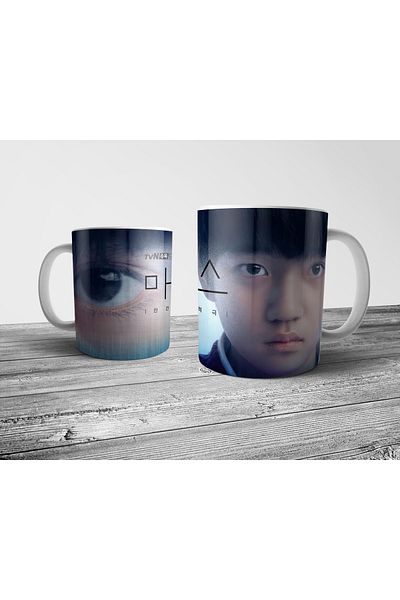 Pixxa KDrama Jung Ba Reum Mug Glass Mouse موديل 3
