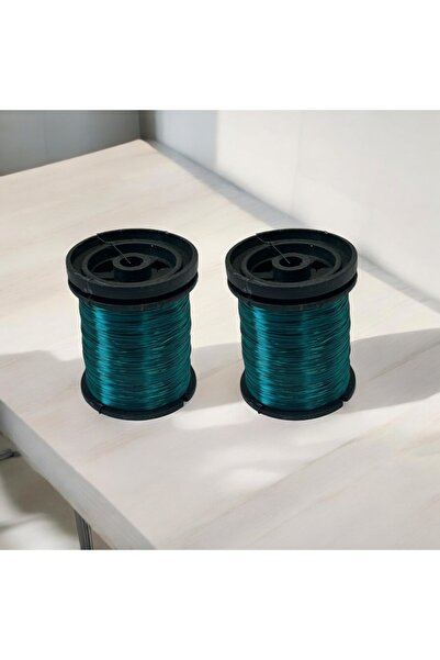 gürbüz filografi سلك تصوير باللون الفيروزي الداكن - 0.30 مم، 60 جرام - 100 مت...