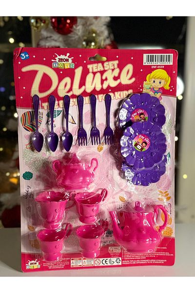 DF ToyShop لعبة طقم الشاي
