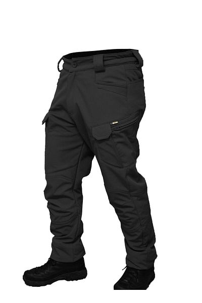 METAM Παντελόνι Softshell Tactical Outdoor 10652-Μαύρο - L