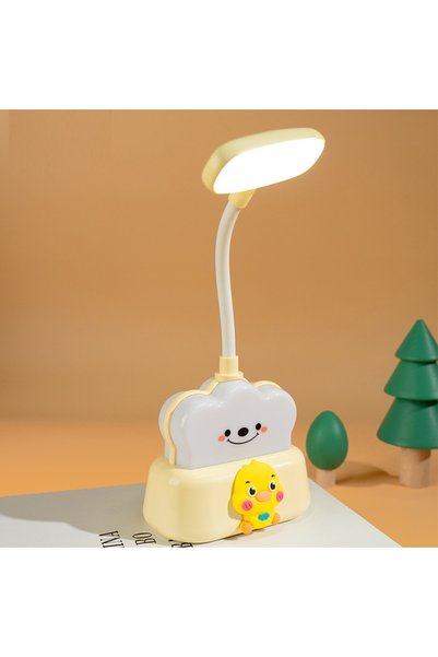 Livava Cloudy Table Lamp, Yellow, 24X11,