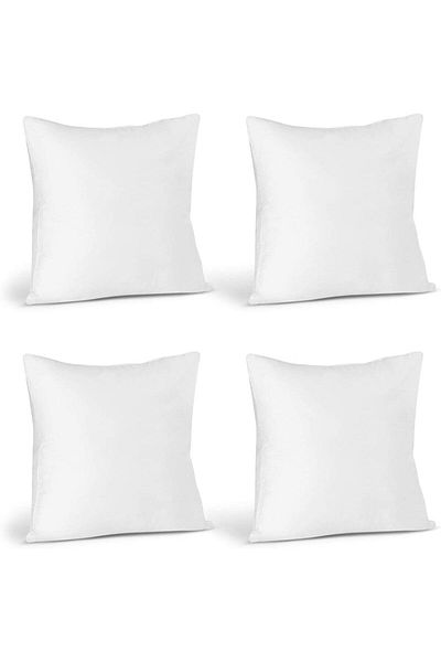 BTL Premium Bead Silicone Filled Throw Pillow Pillow 4Pcs 45 X 45