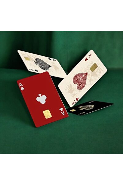 Major Selection İskambil Kâğıdı Kredi Kartı Kaplama & Sticker