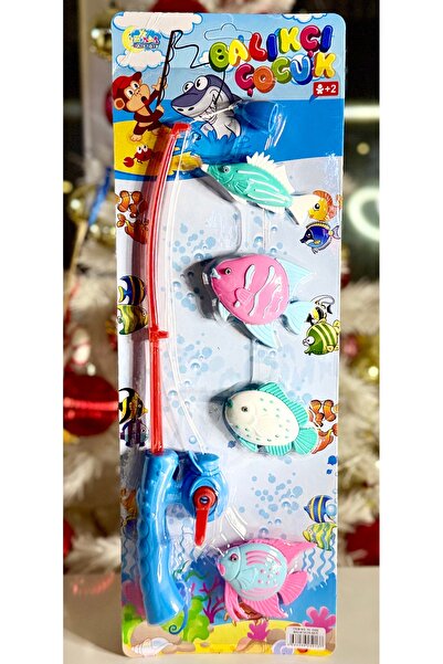 DF ToyShop MIKNATISLI  BALIKLI OYUNCAK OLTA SETİ