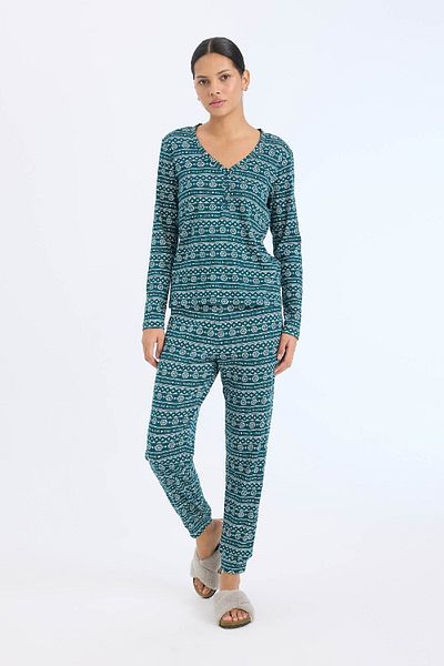DeFacto Oblek Regular Fit Rib s dlouhým rukávem - D2284Ax24Wn
