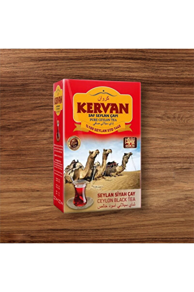 YEMEN KURUKAHVE Kervan Saf Seylan Çay Std 1445 (Kırmızı) Net: 800G