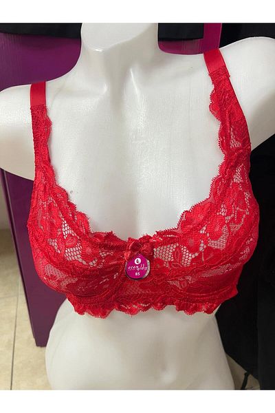 ECEM YILDIZ Sponge-Free Ballet Lace Bra