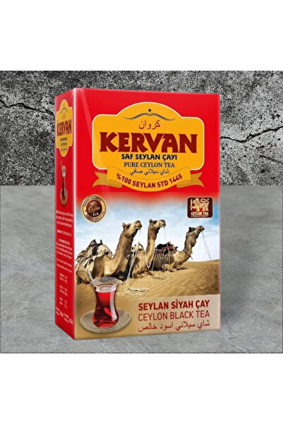 YEMEN KURUKAHVE Kervan Saf Seylan Çay Std 1445 (Kırmızı) Net: 800G