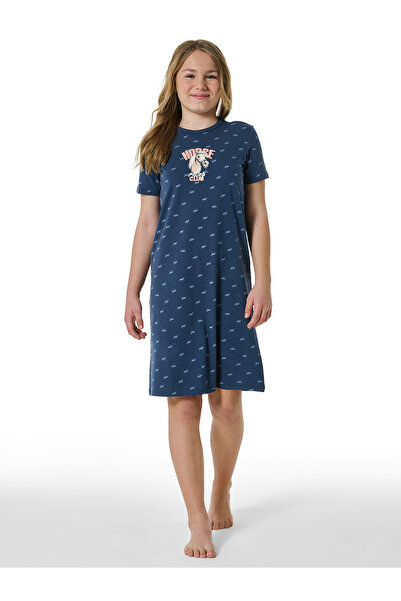 Schiesser Nachthemd Horse World Nacht-Hemd Schlafmode Sleepwear