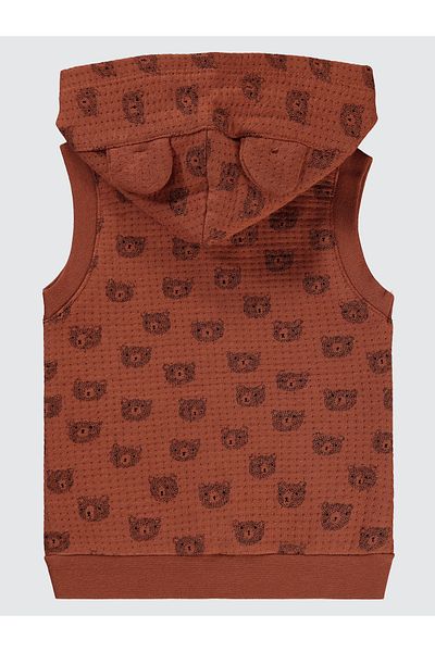 Civil Baby 6-18 Months Baby Boy Vest - Brown