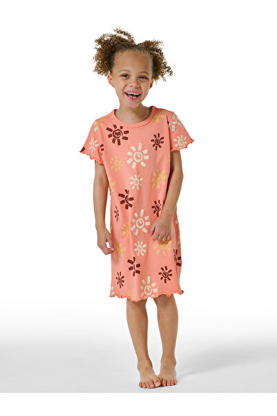 Schiesser Nachthemd Girls World Nacht-Hemd Schlafmode Sleepwear