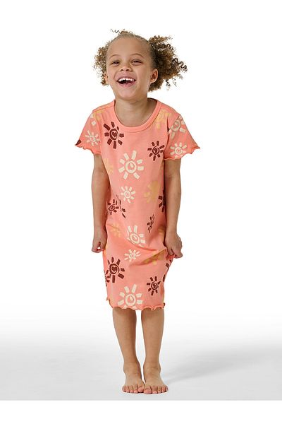 Schiesser Nachthemd Girls World Nacht-hemd Schlafmode Sleepwear
