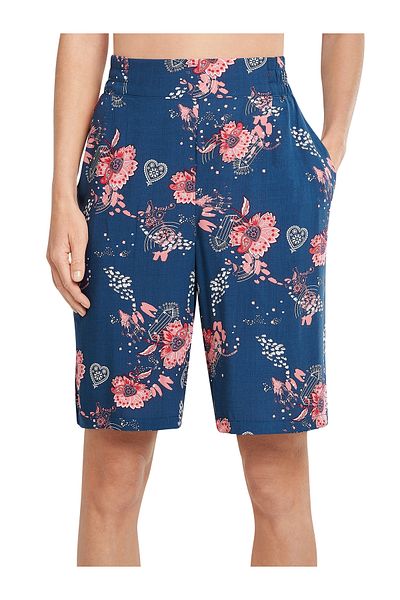 Schiesser Pyjamahose Bermuda Mix & Relax Schlaf-hose Schlaf-hose Pyjama Schlafmode