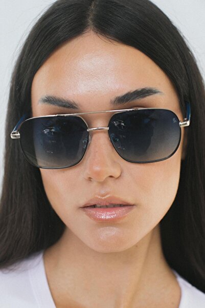 Bilge Karga Lis Silver Navy - Sunglasses