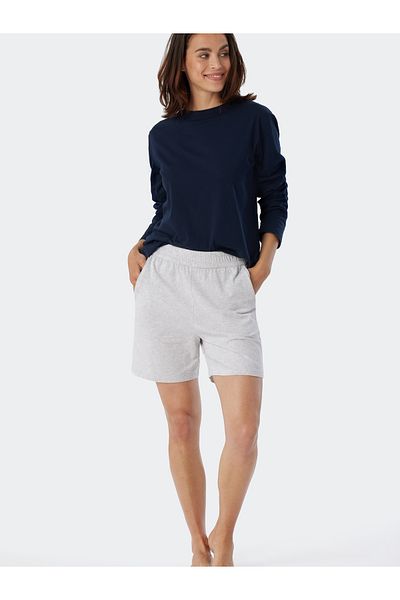 Schiesser Pyjamahose Mix & Relax Kurz Schlaf-hose Schlaf-hose Pyjama Schlafmode