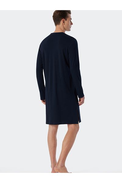 Schiesser Nachthemd Fine Interlock Nacht-hemd Schlafmode Sleepwear Nachtwäsche