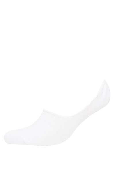 DeFacto New Season Men's 3-Piece Basic Plain Ballerina Socks