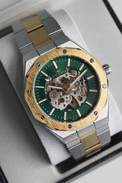 FERRO F31538D6 Automatic Men's Watch with Steel Band