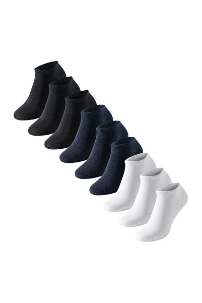 Schiesser Sneakersocken Uncover Sneaker-Socken Füsslinge Füßlinge No