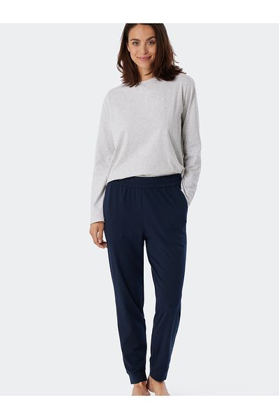 Schiesser Pyjamahose Mix & Relax Lang Schlaf-hose Schlaf-hose Pyjama Schlafmode