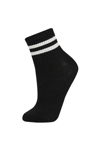 DeFacto New Season Women's Comfortable Elastic 3-Piece Cotton Long Socks