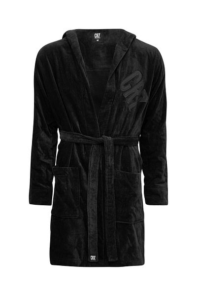 Cristiano Ronaldo CR7 Bademantel Basic Bade-mantel Sauna Morgen-mantel Lounge