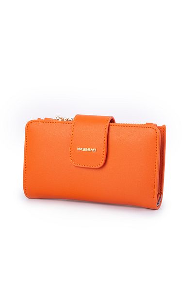 Nas Bag Women's Orange Wallet (16 X 9)