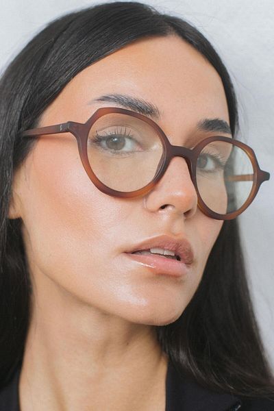 Bilge Karga Stork Matt Leopard Blue Light Protective Glasses