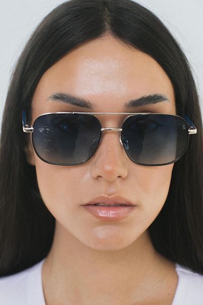 Bilge Karga Lis Silver Navy - Sunglasses