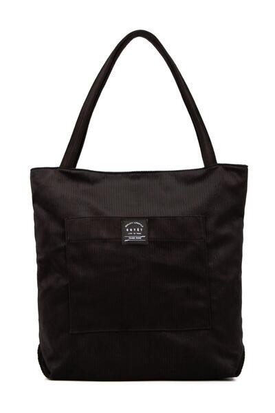 GOYET Edna Black Velvet Hand and Shoulder Bag