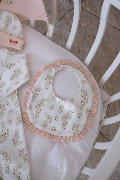Atelier Babbi 100% Cotton 5-Piece Newborn Set - Strawberry
