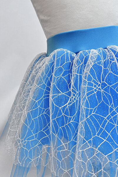 LULLY KİDS Lully Kıds Дівчача спідниця з павутинним тюлем і деталями