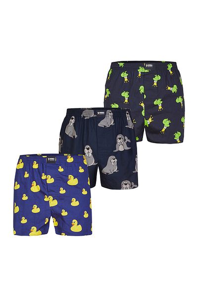Happy Shorts Boksör Baskılı Setler